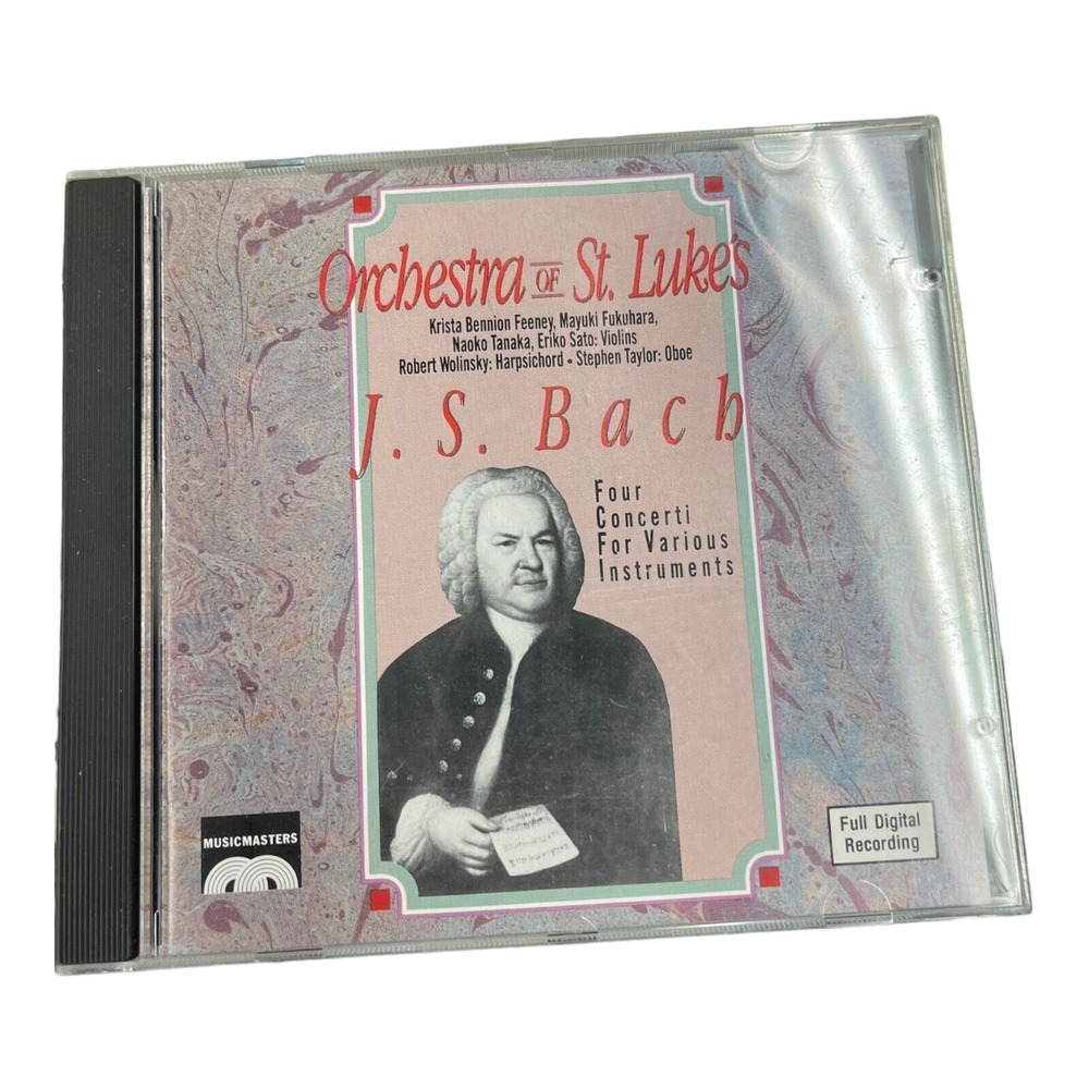 J. S. BACH Orchestra Of St. Lukes-krista Bennion Feeney